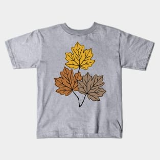 Autumn Leaves Kids T-Shirt